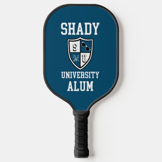 Grappig spel Shady University Alum afstudeerder al Pickleball Paddle (Voorkant)