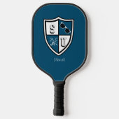 Grappig spel Shady University Alum afstudeerder al Pickleball Paddle (Achterkant)