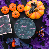 Grappig spin en vleermuizen Halloween feest Papieren Bordje