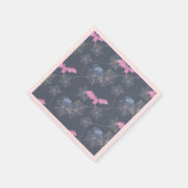 Grappig spinnen en vleermuizen Halloween feest Servet (Hoek)