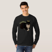 Grappig Spinning Cat Maxwell De Tuxedo Cat Meme 1 T-shirt (Voorkant volledig)