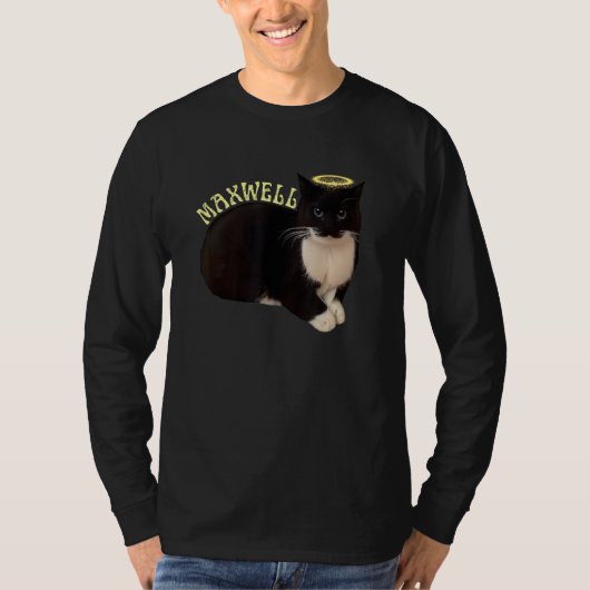 Grappig Spinning Cat Maxwell De Tuxedo Cat Meme 1 T-shirt (Voorkant)