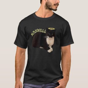 Grappig Spinning Cat Maxwell De Tuxedo Cat Meme 1 T-shirt