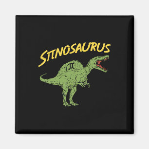 Grappig Spinosaurus Pi-dag T-shirt Wiskunde Dinosa Magneet