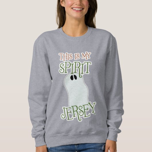 Grappig Spirit Jersey Halloween thema ontwerp Trui (Voorkant)