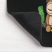 Grappig Spiritueel Ga Vlekken Jezelf Uil Mediteren Muismat (Hoek)