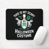 Grappig spook bowling competitie team Halloween hu Muismat (Met muis)
