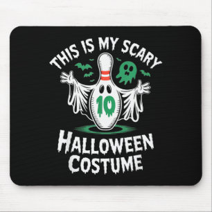 Grappig spook bowling competitie team Halloween hu Muismat
