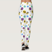 Grappig spook en gelukkige student leggings (Achterkant)