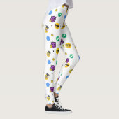 Grappig spook en gelukkige student leggings (Rechts)