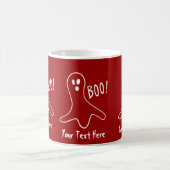 Grappig spook schreeuwen boo halloween spooks koffiemok (Center)