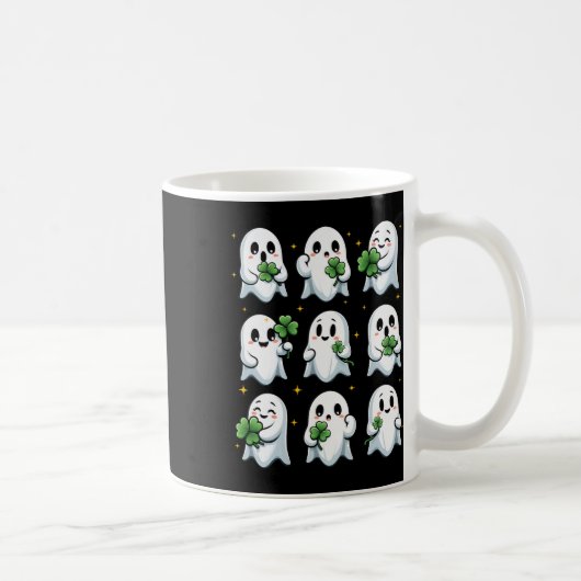 Grappig spookbeeld koffiemok (Rechts)