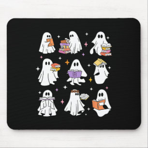 Grappig Spookboek lezen Halloween boeken Lover Tea Muismat