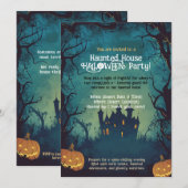 Grappig spookhuis Halloween feest! Kaart (Voorkant / Achterkant)