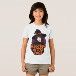 Grappig Spooky Halloween Shirt - "Resting Witch Fa