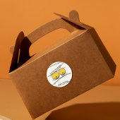 Grappig & Spooky Mummy Spider Happy Halloween Ronde Sticker