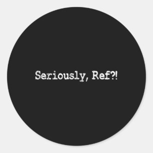 Grappig Sporten Sarcastisch Football Ronde Sticker