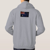 Grappig Spreek AUSSIE aan Mij Australische Vlag Ho Hoodie (Achterkant)