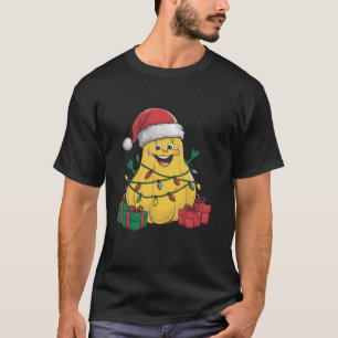 Grappig Squash Groente Xmas Verlichting Santa Squa T-shirt