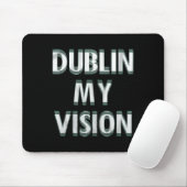 Grappig St. Patricks Dag T-shirt Dames Muismat (Met muis)