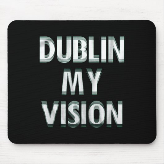 Grappig St. Patricks Dag T-shirt Dames Muismat (Voorkant)