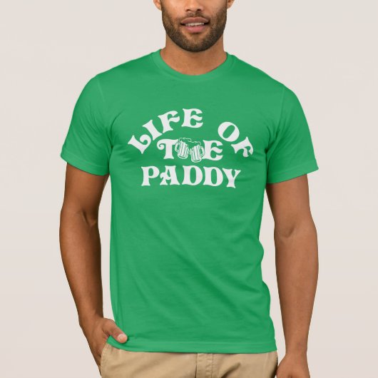 Grappig St Patricks Dagleven van de Paddy Group T-shirt (Voorkant)