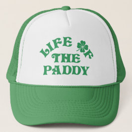 Grappig St Patricks Dagleven van de Paddy Group Trucker Pet