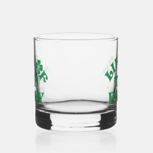 Grappig St Patricks Dagleven van de Paddy Group Whisky Glas (Links)