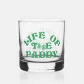 Grappig St Patricks Dagleven van de Paddy Group Whisky Glas (Voorkant)