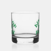 Grappig St Patricks Dagleven van de Paddy Group Whisky Glas (Links)