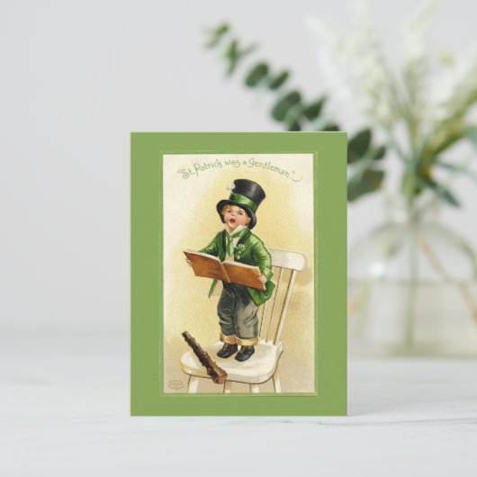 Grappig St. Patrick's Day Feestdagenkaart (Staand voorkant)