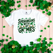 Grappig St. Patrick's Day Gnome Shenanigans Party T-shirt