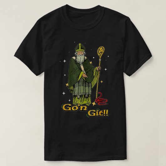 Grappig St Patrick's Day Gongit Saint Patrick's Da T-shirt (Design voorkant)