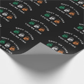 Grappig St. Patrick's Day Hou je kop lever je bent Cadeaupapier (Hoek)