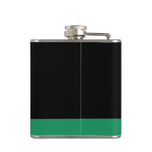 Grappig St. Patrick's Day Hou je kop lever je bent Heupfles (Achterkant)