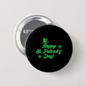 Grappig St Patricks Day Leprechaun Party cadeau Pa Ronde Button 5,7 Cm (Voorkant /achterkant)
