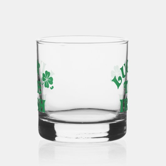 Grappig St Patricks Day Luck O' The Irish Group Whisky Glas (Rechts)