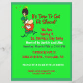 Grappig St. Patrick's Day Party Flyer (Voorkant)