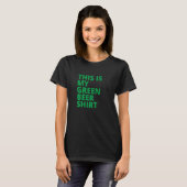 Grappig St. Patricks Day St. Paddy is mijn groene T-shirt (Voorkant volledig)