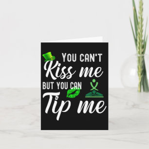 Grappig St Patricks Day T-shirt Mage Therapeut Men Kaart