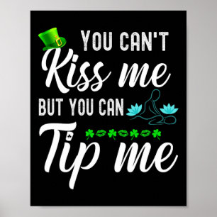 Grappig St. Patrick's Day T-shirt Magiër Therapeut Poster