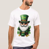 Grappig St. Patrick's Day T-shirt met Leprechaun (Voorkant)