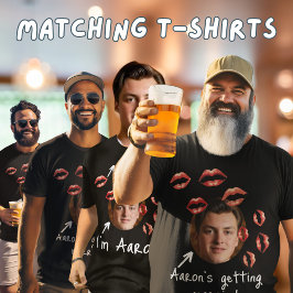 Grappig Stag Do outfit Bachelor Party bruidegom te T-shirt