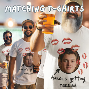 Grappig Stag Do outfit Bachelor Party bruidegom te T-shirt