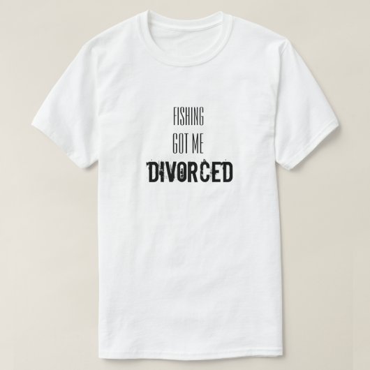 Grappig statement met Viste me gescheiden T-shirt (Design voorkant)