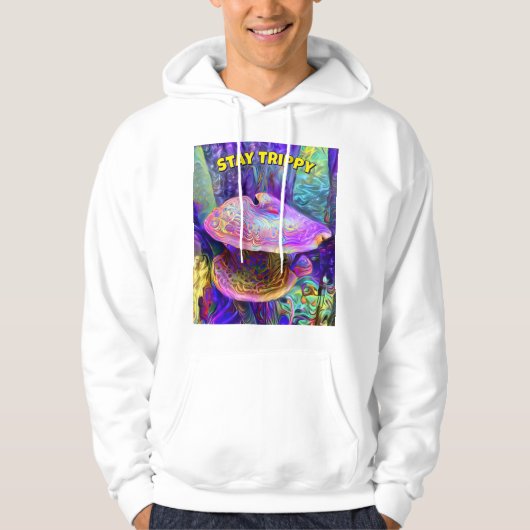 Grappig “Stay Trippy” T-shirt (Voorkant)