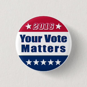 Grappig   Stemverklaringen   Verkiezing 2016 Ronde Button 3,2 Cm