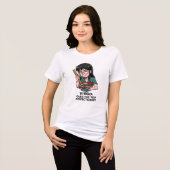 Grappig Sterrenbeeld Tri-Blend Shirt (Voorkant volledig)