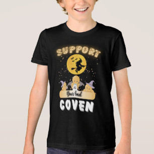 Grappig Steun Uw Lokale Covenontwerp Met Een Heks Tri-Blend Shirt