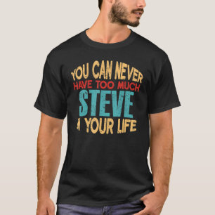 Grappig Steve Gepersonaliseerd Tshirt Voornaam Jok